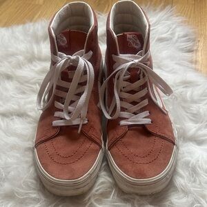 Vans Women's High-Top Sneakers - burnt orange